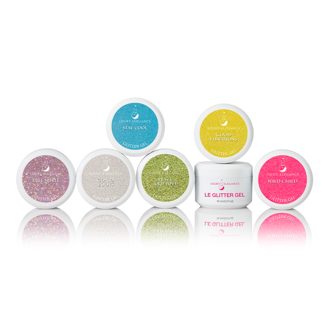 NEW Happy Vibes Glitter Gel Collection