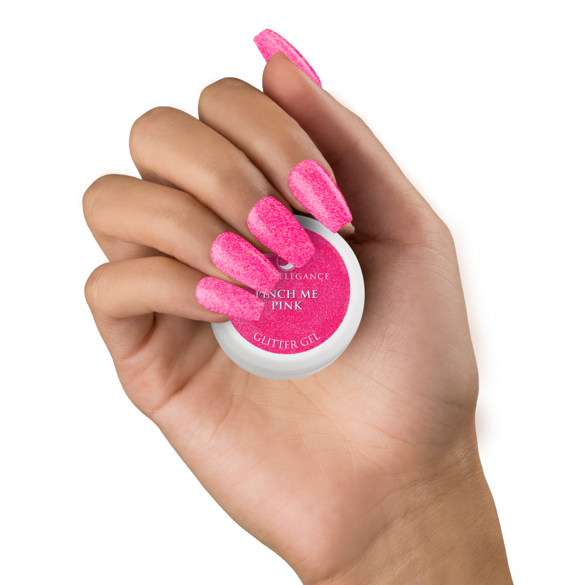 Pinch Me Pink Glitter Gel 10 ml