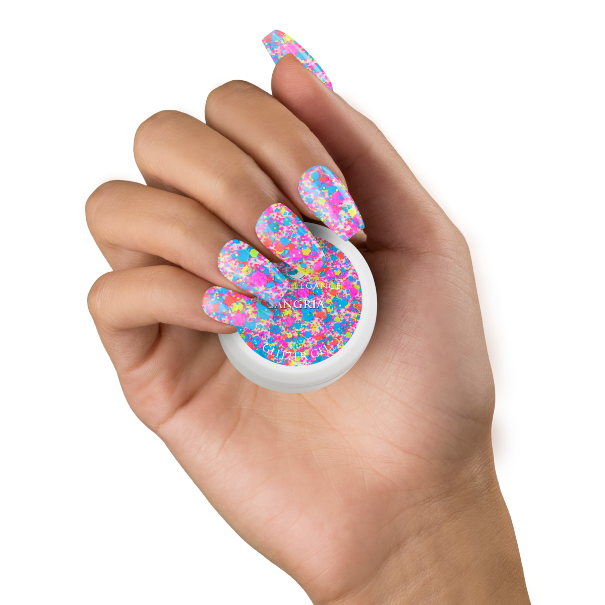 Sangria Glitter Gel 10 ml
