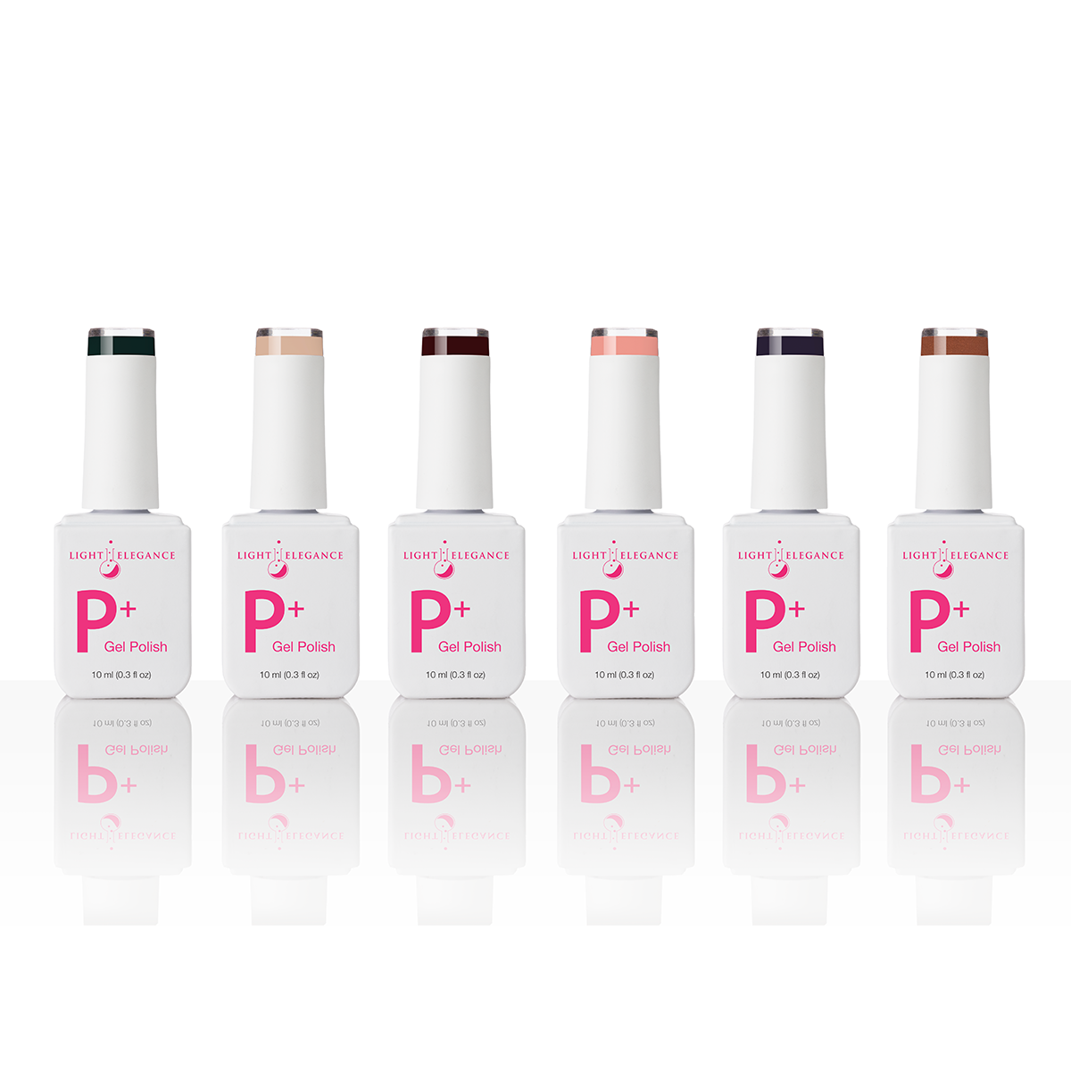 PRE-VENTA P+ GEL POLISH PACK: Fall/Winter 2025 Dare to Indulge Collection (6) 10 ml P+ Gel Polishes
