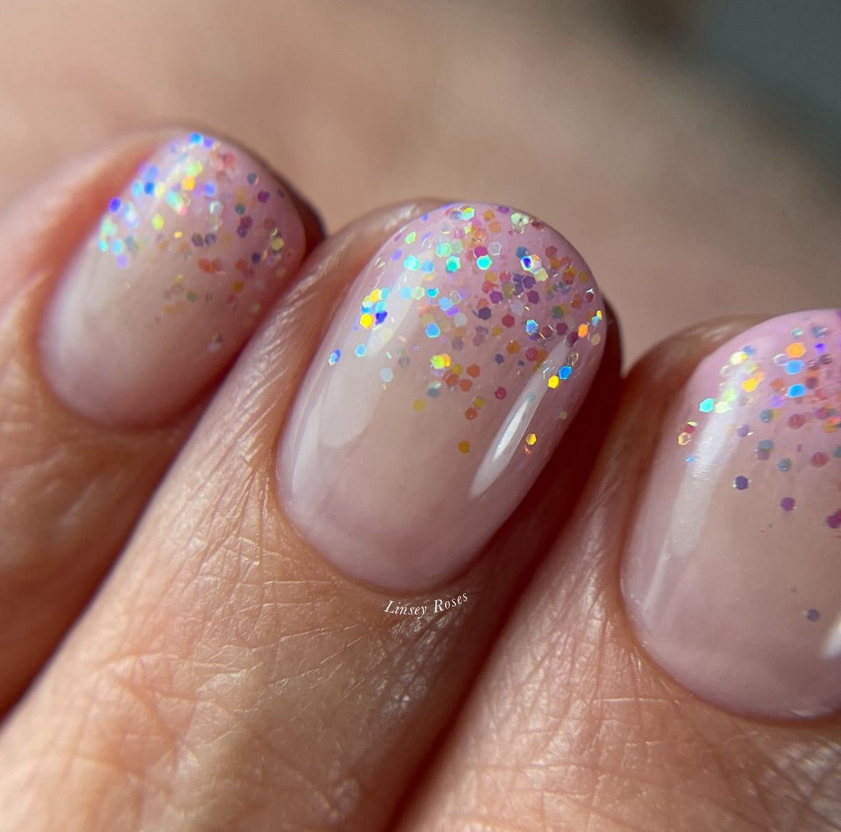 P+ Over the Moon Glitter Gel Polish 10 ml