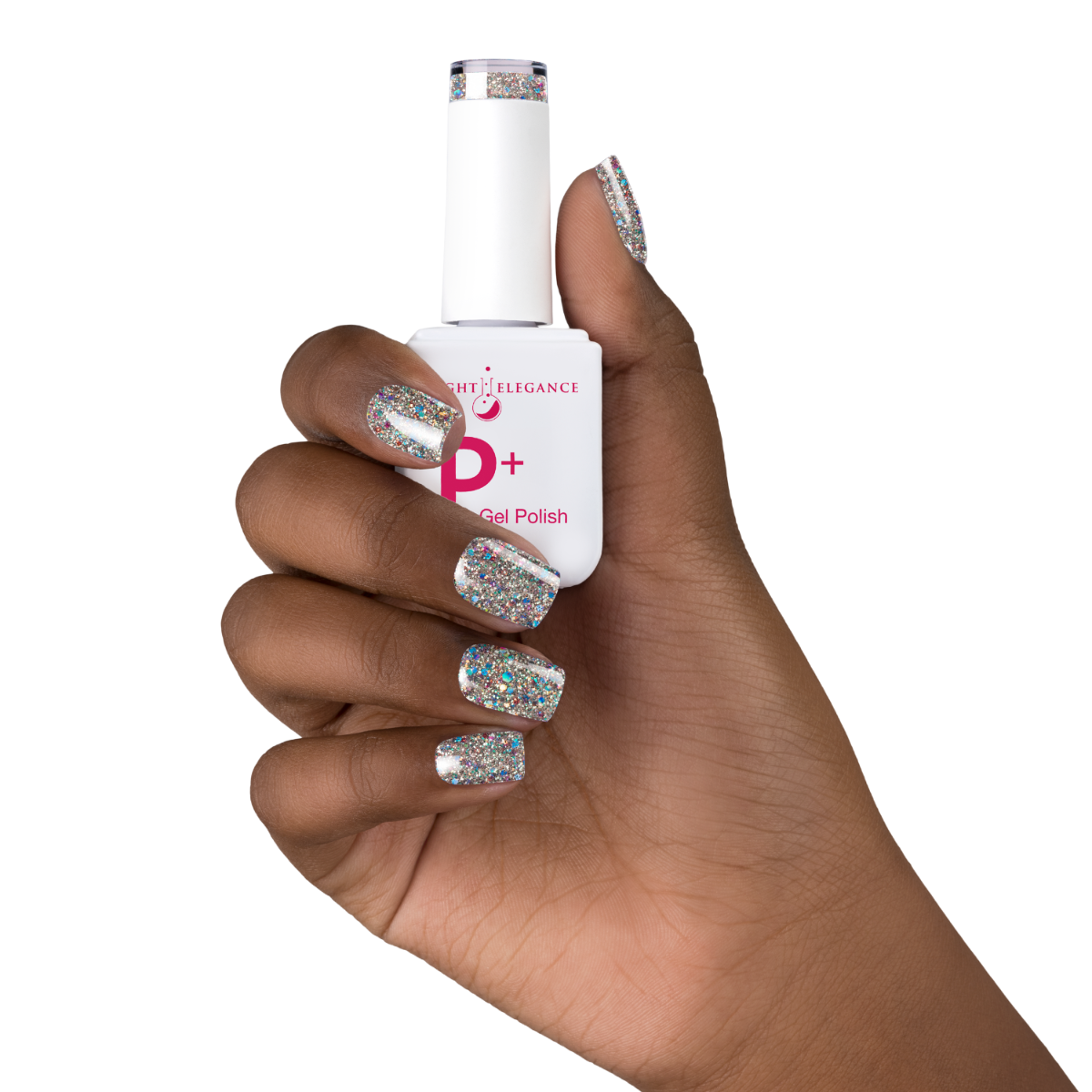 P+ The Elvis Pelvis Glitter Gel Polish 10 ml