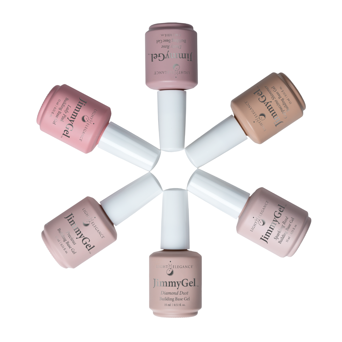 Dusty Rose JimmyGel Soak-Off Building Base