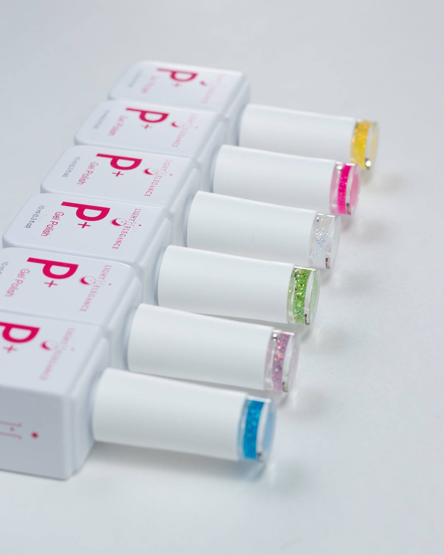 P+ Glitter Gel Polish Happy Vibes Collection