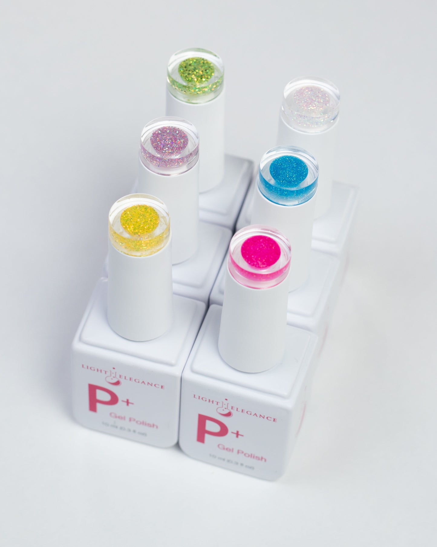 P+ Glitter Gel Polish Happy Vibes Collection