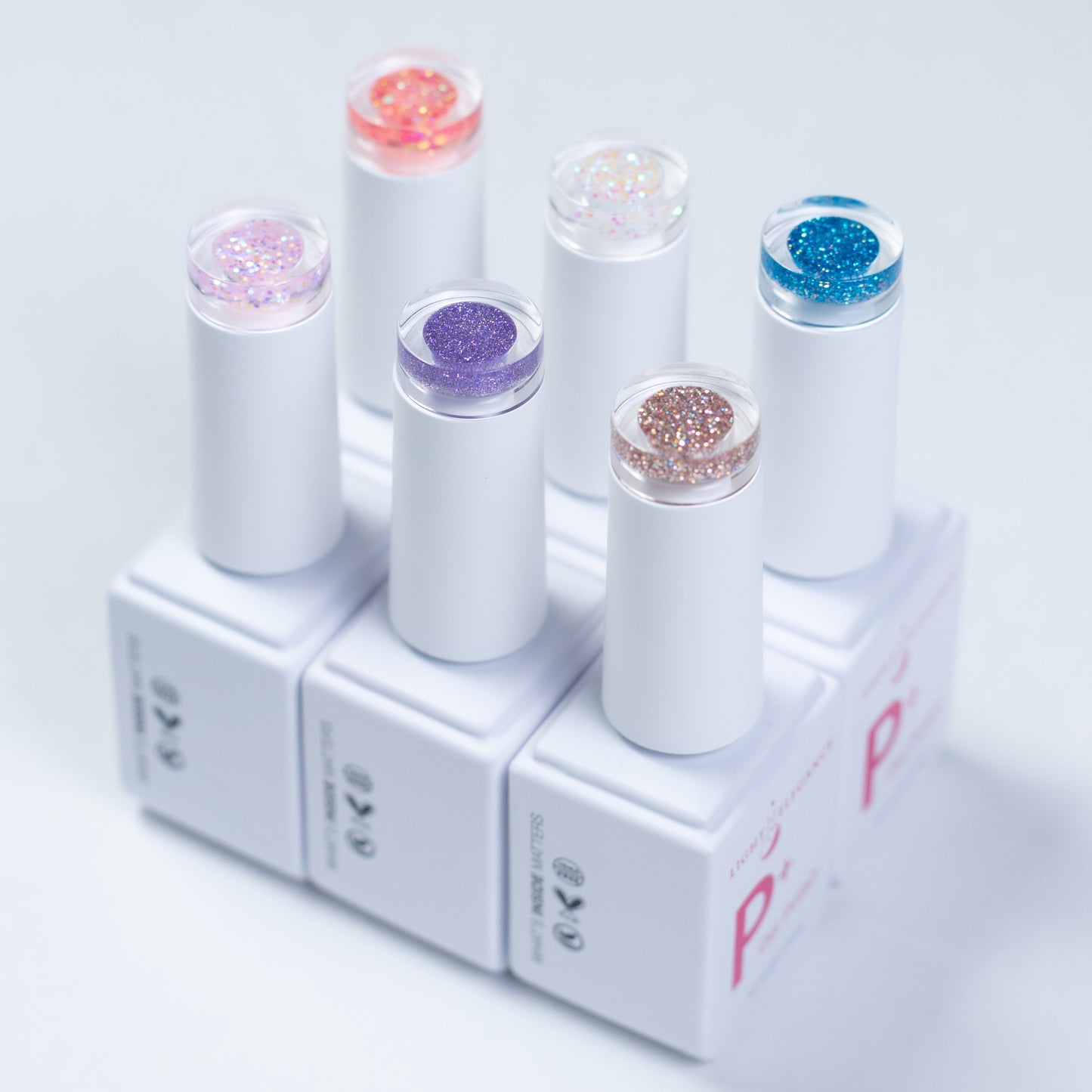 NEW P+ Glitter Gel Polish Out of This World Collection