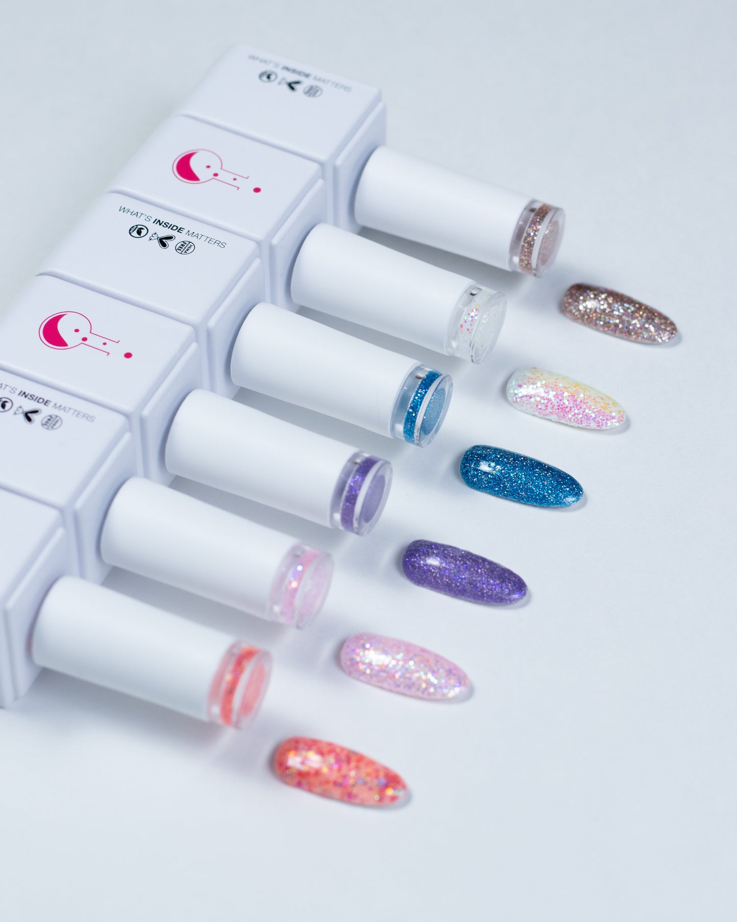 NEW P+ Glitter Gel Polish Out of This World Collection