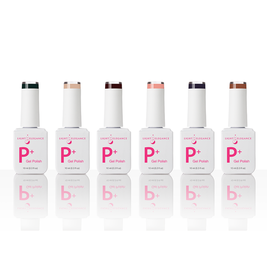 PRE-VENTA P+ GEL POLISH PACK: Fall/Winter 2025 Dare to Indulge Collection (6) 10 ml P+ Gel Polishes