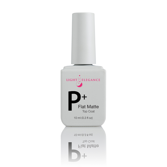 P+ Flat Matte Soak-Off Top Coat 10 ml