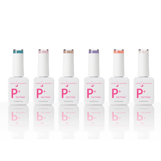 NEW P+ Glitter Gel Polish Out of This World Collection